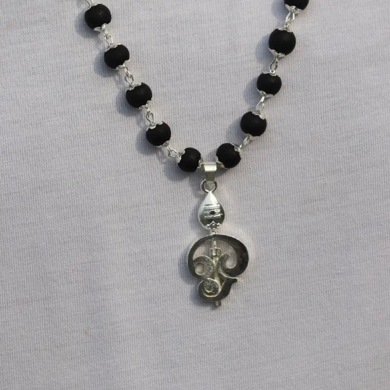 Karungali Mala with Murugan Vel Pendant | Divine Strength