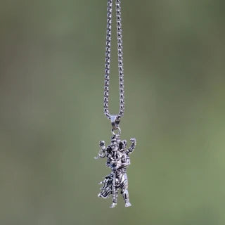 Standing Warrior Lord Shiva Pendant