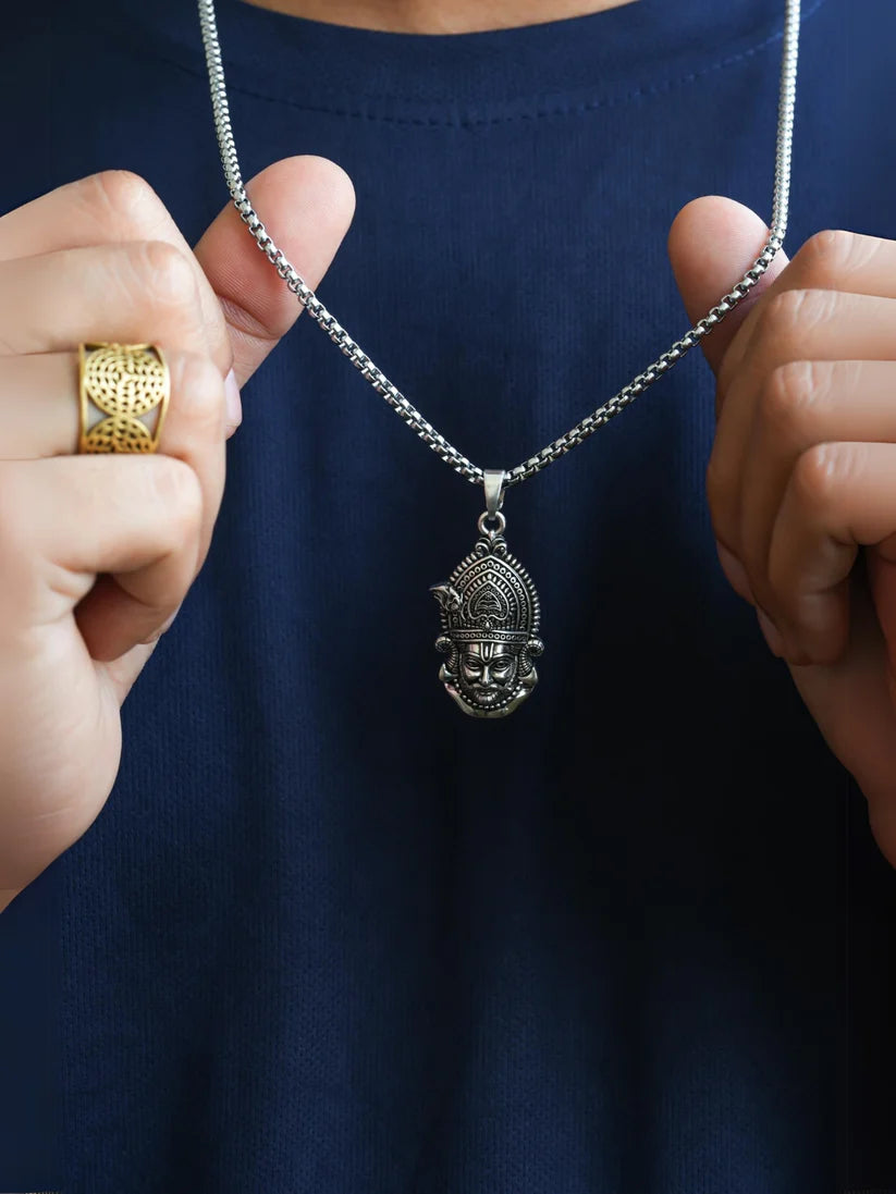 Khatu Shyam Ji Pendant with Chain