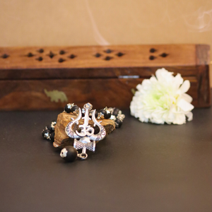 Karungali Mala With Om Shiva Pendant