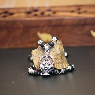 Ayyappa Silver Pendant