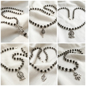 Karungali Mala with 6 Pendants | Buy 1 Get 6 Free