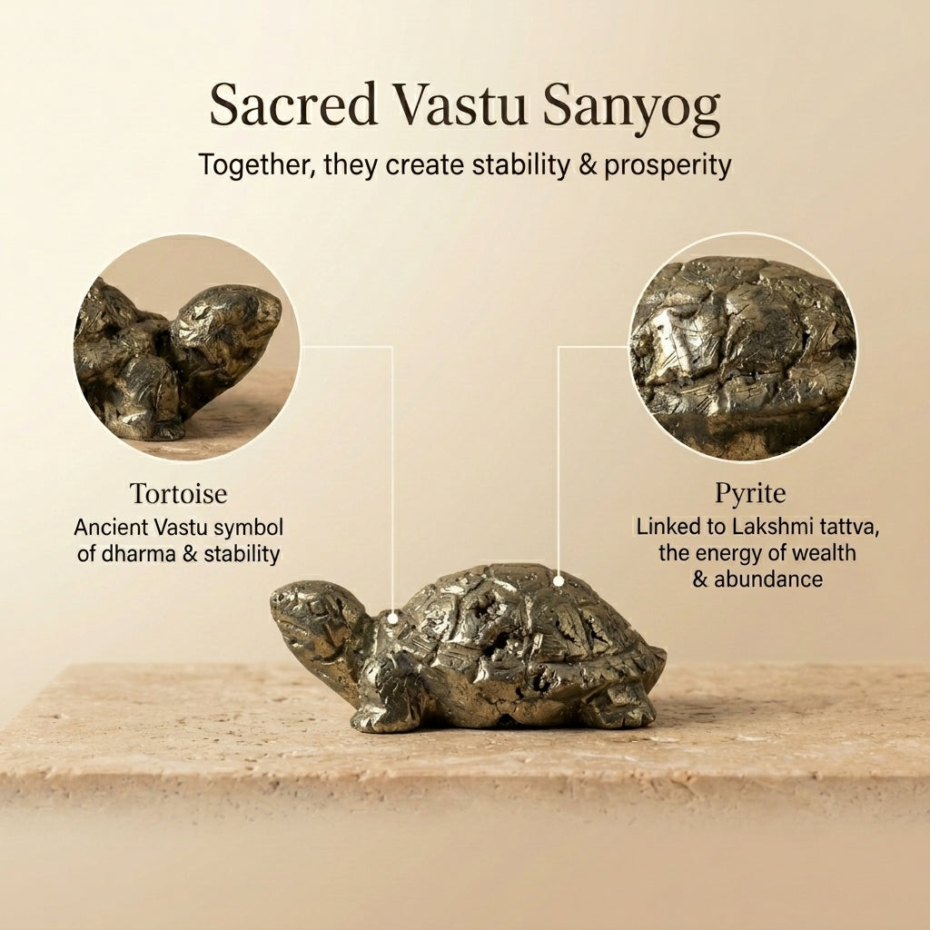 Pyrite Vastu Tortoise 🐢