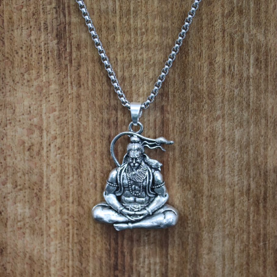 Meditating Hanuman Ji Pendant