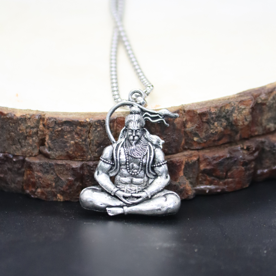 Meditating Hanuman Ji Pendant