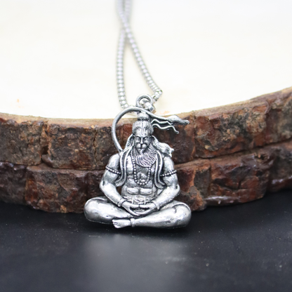 Meditating Hanuman Ji Pendant