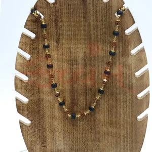 Divine_Karungali_Rudraksh_Mala_with_Gold_Plated_Caps_img-3