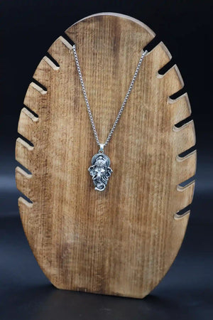 Ganesha Silver Pendant with chain