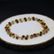 Golden Om Beads Rudhraksh Mala
