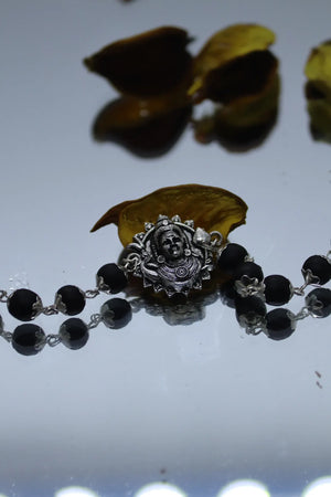 Karungali Bracelet with Murgan Pendant