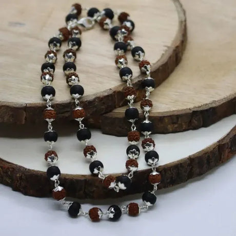 Karungali_Rudraksha_Mala_Silver_Capped_Power_Protection_img-4