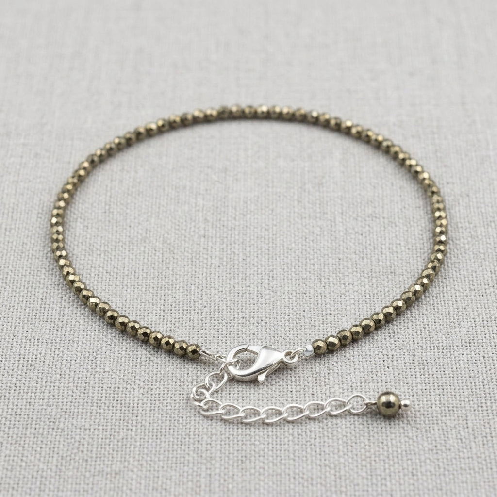 Pyrite Anklet For Womens