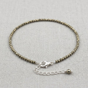 Pyrite Anklet For Womens