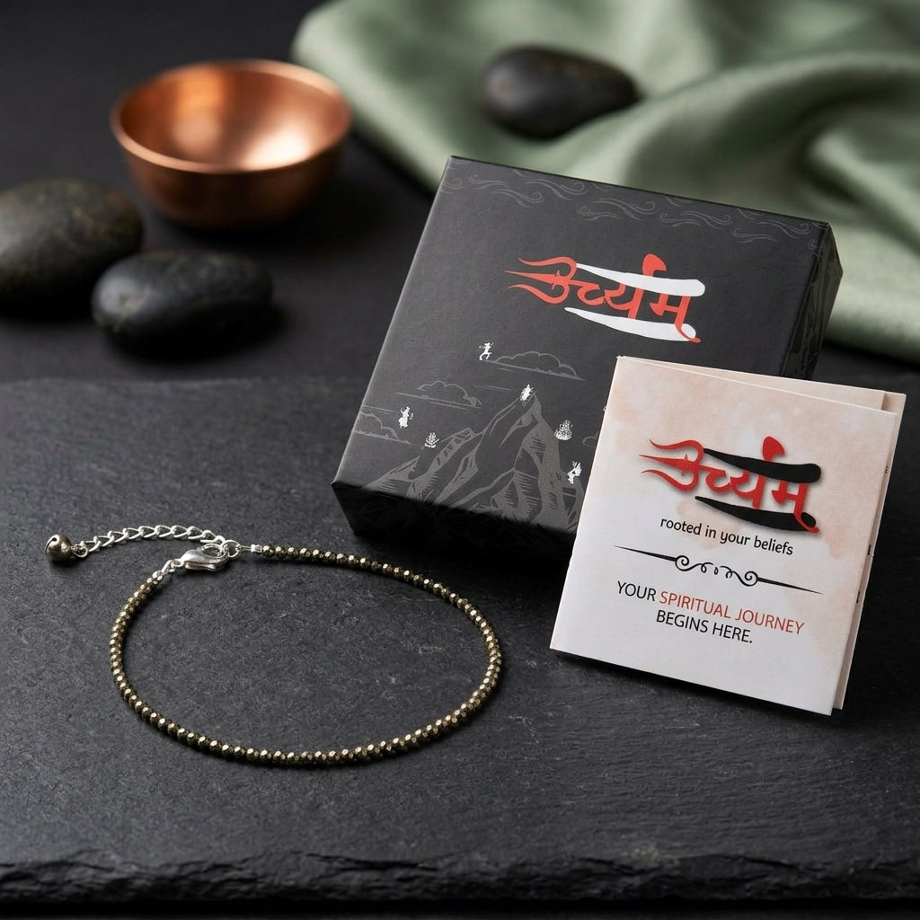 Pyrite Anklet For Womens