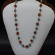 Silver Plated Rudraksha Vel Mala