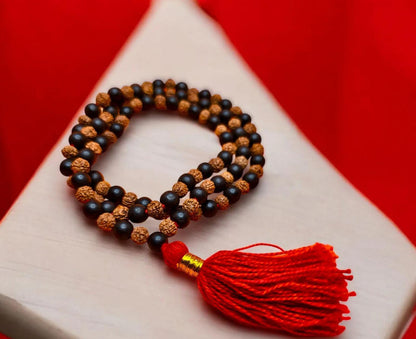 Certified Karungali Rudraksha Malai – Protection, Peace & Health
