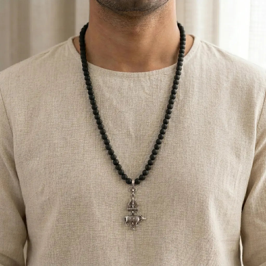 Mahesh Babu Globetrotter Trishul Pendant for Men & Women