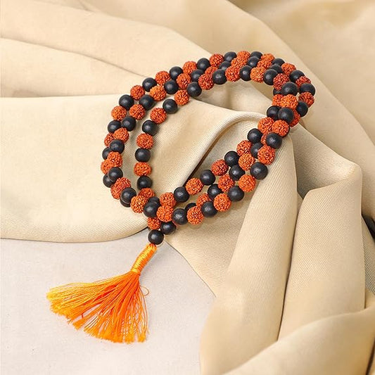Certified Karungali Rudraksha Malai – Protection, Peace & Health