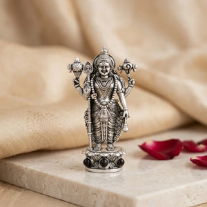 Divine Murugan Ji Idol – Premium Golden & Silver Finish